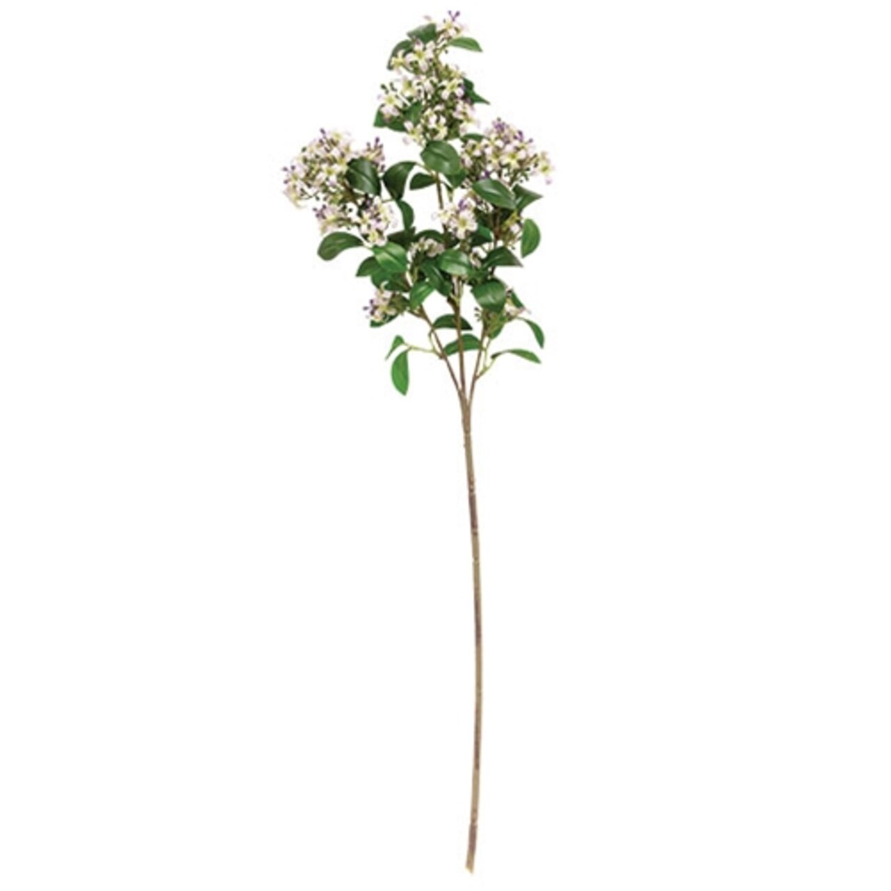 Faux Wildflower Spray Blooms 32 Inch Realistic Greenery Stem Set of 2